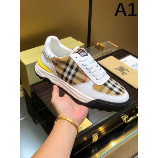 BURBERRY バーバリー 夏コーデの主役級 2024SS メンズ用 カジュアルシューズ BURBERRY バーバリー 夏コーデの主役級 2024SS メンズ用 カジュアルシューズ