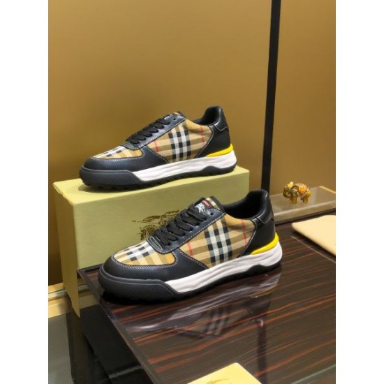 BURBERRY バーバリー 夏コーデの主役級 2024SS メンズ用 カジュアルシューズ BURBERRY バーバリー 夏コーデの主役級 2024SS メンズ用 カジュアルシューズ