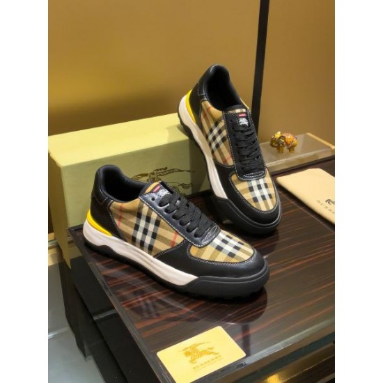 BURBERRY バーバリー 夏コーデの主役級 2024SS メンズ用 カジュアルシューズ BURBERRY バーバリー 夏コーデの主役級 2024SS メンズ用 カジュアルシューズ