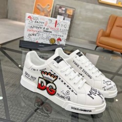 DOLCE＆GABBANA ドルチェ＆ガッバーナ モダンスタイル 2024SS メンズ用 カジュアルシューズ