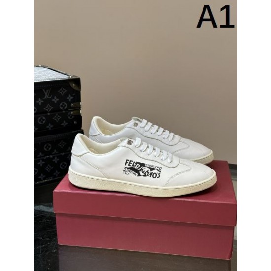 FERRAGAMO サルヴァトーレ フェラガモ 最安値挑戦! 2024SS メンズ用 カジュアルシューズ FERRAGAMO サルヴァトーレ フェラガモ 最安値挑戦! 2024SS メンズ用 カジュアルシューズ