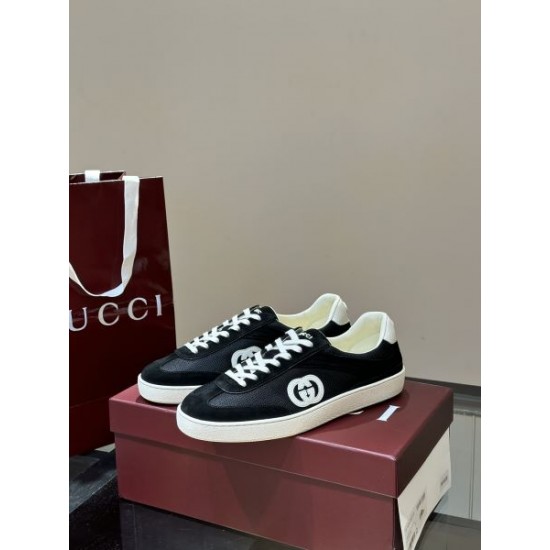 GUCCI グッチ 今夏も絶対に流行る 2024SS メンズ用 カジュアルシューズ GUCCI グッチ 今夏も絶対に流行る 2024SS メンズ用 カジュアルシューズ