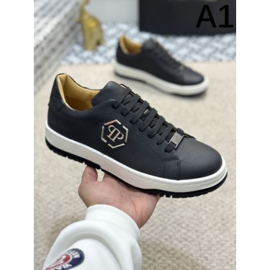 PHILIPP PLEIN フィリッププレイン ハイグレード 2024SS メンズ用 カジュアルシューズ PHILIPP PLEIN フィリッププレイン ハイグレード 2024SS メンズ用 カジュアルシューズ