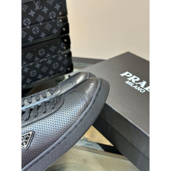 PRADA プラダ 夏のいいのアイテム 2024SS メンズ用 カジュアルシューズ PRADA プラダ 夏のいいのアイテム 2024SS メンズ用 カジュアルシューズ