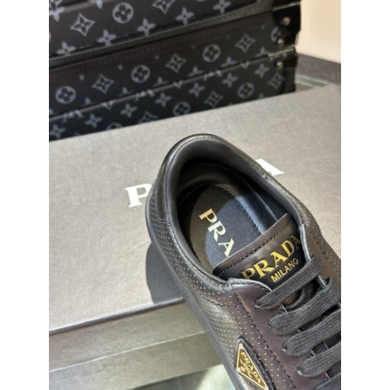 PRADA プラダ 夏のいいのアイテム 2024SS メンズ用 カジュアルシューズ PRADA プラダ 夏のいいのアイテム 2024SS メンズ用 カジュアルシューズ