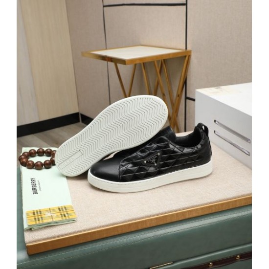 PRADA プラダ 夏の大人カジュアル 2024SS メンズ用 カジュアルシューズ PRADA プラダ 夏の大人カジュアル 2024SS メンズ用 カジュアルシューズ