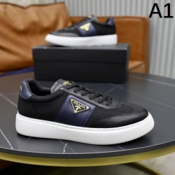 PRADA プラダ 春夏入荷絶対欲しい 2024SS メンズ用 カジュアルシューズ