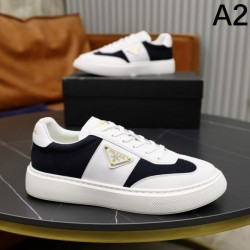 PRADA プラダ 春夏入荷絶対欲しい 2024SS メンズ用 カジュアルシューズ