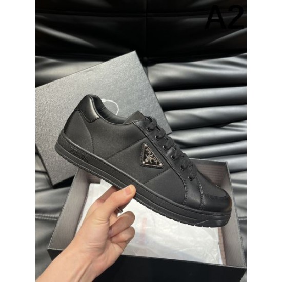 PRADA プラダ トレンド感たっぷり 2024SS メンズ用 カジュアルシューズ PRADA プラダ トレンド感たっぷり 2024SS メンズ用 カジュアルシューズ