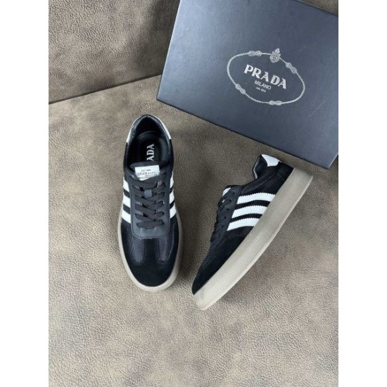 PRADA プラダ 累積売上総額第1位 2024SS メンズ用 カジュアルシューズ PRADA プラダ 累積売上総額第1位 2024SS メンズ用 カジュアルシューズ