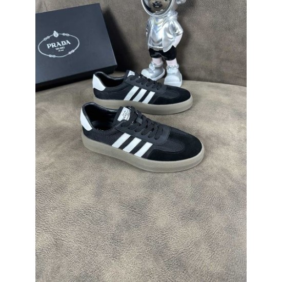PRADA プラダ 累積売上総額第1位 2024SS メンズ用 カジュアルシューズ PRADA プラダ 累積売上総額第1位 2024SS メンズ用 カジュアルシューズ
