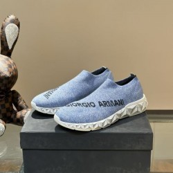 ARMANI アルマーニ 春夏のコレクションで新作 2024SS メンズ用 スニーカー
