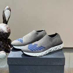 ARMANI アルマーニ この夏は目を引くスタイル 2024SS メンズ用 スニーカー