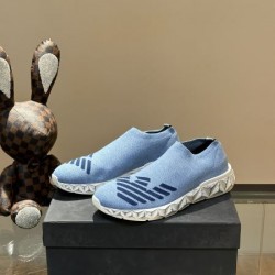 ARMANI アルマーニ この夏は目を引くスタイル 2024SS メンズ用 スニーカー