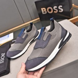 HUGO BOSS ヒューゴボス 抜け感のある 2024SS メンズ用 スニーカー