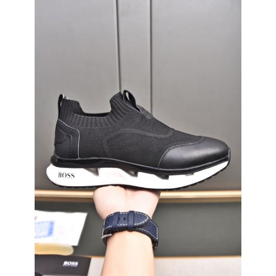 HUGO BOSS ヒューゴボス 今年夏季1番 2024SS メンズ用 スニーカー HUGO BOSS ヒューゴボス 今年夏季1番 2024SS メンズ用 スニーカー