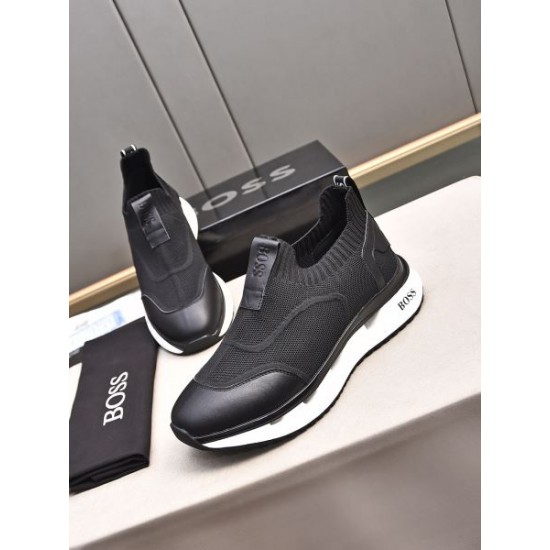 HUGO BOSS ヒューゴボス 今年夏季1番 2024SS メンズ用 スニーカー HUGO BOSS ヒューゴボス 今年夏季1番 2024SS メンズ用 スニーカー