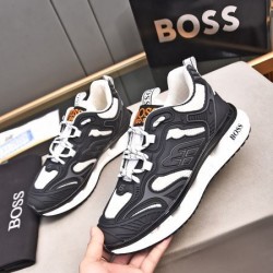 HUGO BOSS ヒューゴボス 着やすい色味 2024SS メンズ用 スニーカー
