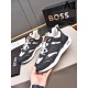 HUGO BOSS ヒューゴボス 着やすい色味 2024SS メンズ用 スニーカー HUGO BOSS ヒューゴボス 着やすい色味 2024SS メンズ用 スニーカー