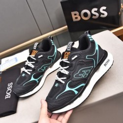 HUGO BOSS ヒューゴボス 着やすい色味 2024SS メンズ用 スニーカー