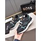 HUGO BOSS ヒューゴボス 着やすい色味 2024SS メンズ用 スニーカー HUGO BOSS ヒューゴボス 着やすい色味 2024SS メンズ用 スニーカー