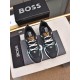 HUGO BOSS ヒューゴボス 着やすい色味 2024SS メンズ用 スニーカー HUGO BOSS ヒューゴボス 着やすい色味 2024SS メンズ用 スニーカー