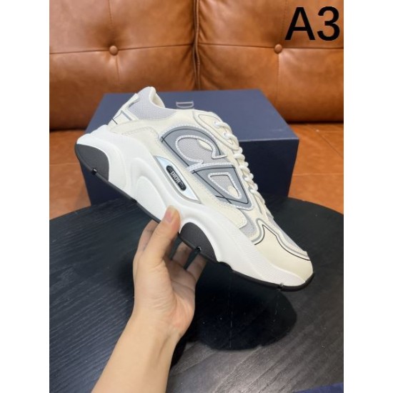 DIOR ディオール 大注目を浴びる春夏新作 2024SS メンズ用 スニーカー DIOR ディオール 大注目を浴びる春夏新作 2024SS メンズ用 スニーカー