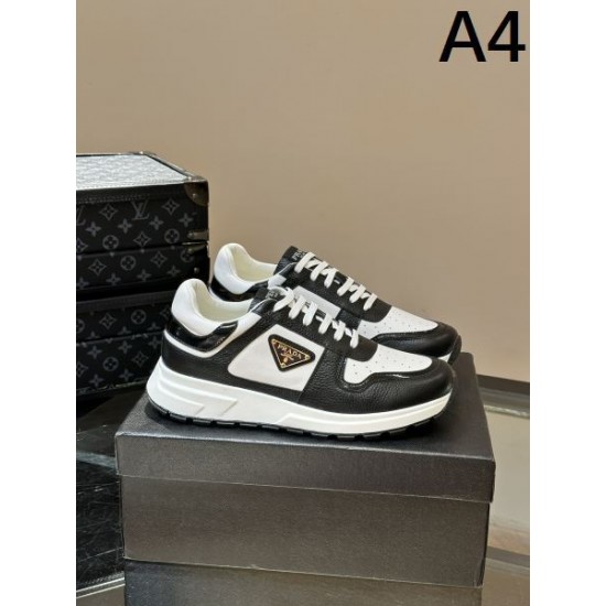 PRADA プラダ 根強い人気定番商品 2024SS メンズ用 スニーカー PRADA プラダ 根強い人気定番商品 2024SS メンズ用 スニーカー