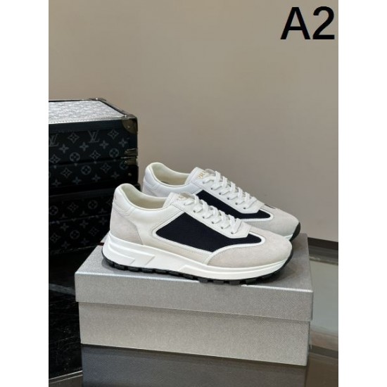 PRADA プラダ 存在感絶大スタイル 2024SS メンズ用 スニーカー PRADA プラダ 存在感絶大スタイル 2024SS メンズ用 スニーカー