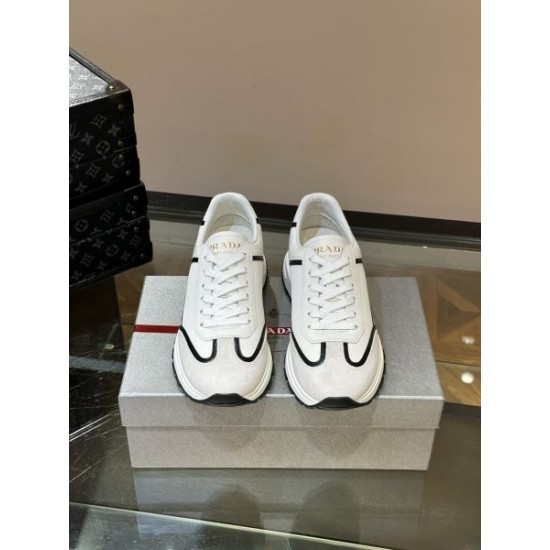 PRADA プラダ 存在感絶大スタイル 2024SS メンズ用 スニーカー PRADA プラダ 存在感絶大スタイル 2024SS メンズ用 スニーカー