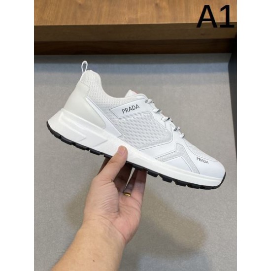 PRADA プラダ セールで嬉しい入荷 2024SS メンズ用 スニーカー PRADA プラダ セールで嬉しい入荷 2024SS メンズ用 スニーカー
