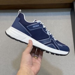 PRADA プラダ セールで嬉しい入荷 2024SS メンズ用 スニーカー