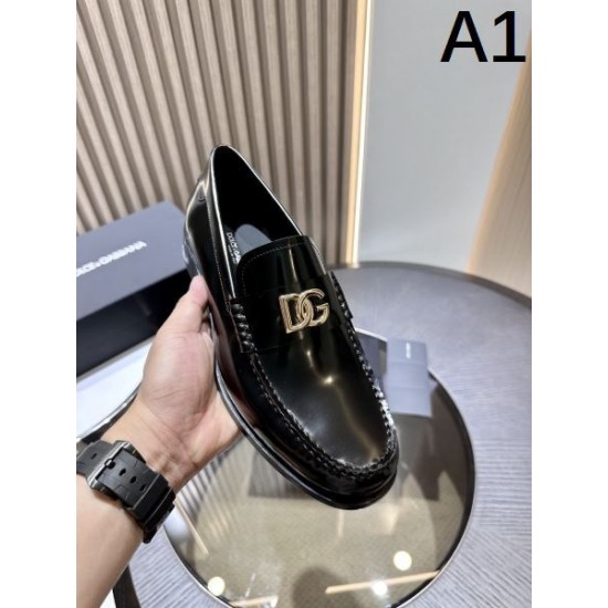 DOLCE&GABBANA ドルチェ&ガッバーナ 超定番 2024SS メンズ用 ビジネスシューズ DOLCE&GABBANA ドルチェ&ガッバーナ 超定番 2024SS メンズ用 ビジネスシューズ
