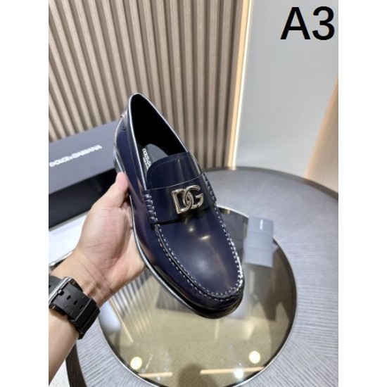 DOLCE&GABBANA ドルチェ&ガッバーナ 超定番 2024SS メンズ用 ビジネスシューズ DOLCE&GABBANA ドルチェ&ガッバーナ 超定番 2024SS メンズ用 ビジネスシューズ