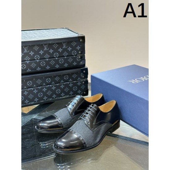 DIOR ディオール 春先にはもってこいの色 2024SS メンズ用 ビジネスシューズ DIOR ディオール 春先にはもってこいの色 2024SS メンズ用 ビジネスシューズ