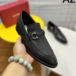FERRAGAMO サルヴァトーレ フェラガモ 夏季大活躍 2024SS メンズ用 ビジネスシューズ