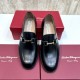 FERRAGAMO サルヴァトーレ フェラガモ 話題沸騰中 2024SS メンズ用 ビジネスシューズ