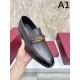 FERRAGAMO サルヴァトーレ フェラガモ 海外大人気 2024SS メンズ用 ビジネスシューズ FERRAGAMO サルヴァトーレ フェラガモ 海外大人気 2024SS メンズ用 ビジネスシューズ
