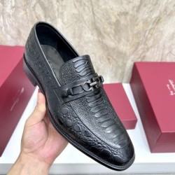 FERRAGAMO サルヴァトーレ フェラガモ 絶対欲しい 2024SS メンズ用 ビジネスシューズ