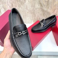 FERRAGAMO サルヴァトーレ フェラガモ 最新作入荷 2024SS メンズ用 ビジネスシューズ
