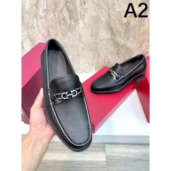 FERRAGAMO サルヴァトーレ フェラガモ 最新作入荷 2024SS メンズ用 ビジネスシューズ FERRAGAMO サルヴァトーレ フェラガモ 最新作入荷 2024SS メンズ用 ビジネスシューズ