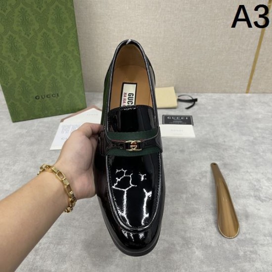 GUCCI グッチ 最後の春夏コレクション 2024SS メンズ用 ビジネスシューズ GUCCI グッチ 最後の春夏コレクション 2024SS メンズ用 ビジネスシューズ