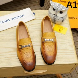LOUIS VUITTON ルイヴィトン 先行発売限定 2024SS メンズ用 ビジネスシューズ