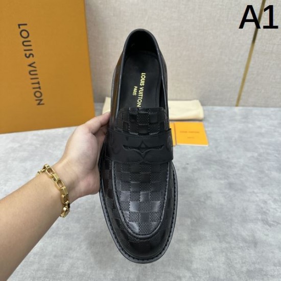 LOUIS VUITTON ルイヴィトン 今年は先取り 2024SS メンズ用 ビジネスシューズ LOUIS VUITTON ルイヴィトン 今年は先取り 2024SS メンズ用 ビジネスシューズ