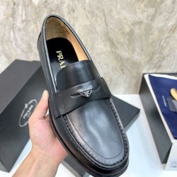 PRADA プラダ 視線を集める今夏新作 2024SS メンズ用 ビジネスシューズ