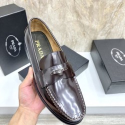 PRADA プラダ ファン必見の春夏新作 2024SS メンズ用 ビジネスシューズ