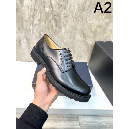PRADA プラダ 高級ブランド超安特価 2024SS メンズ用 ビジネスシューズ PRADA プラダ 高級ブランド超安特価 2024SS メンズ用 ビジネスシューズ