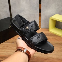 PHILIPP PLEIN フィリッププレイン 人気商品再入荷 2024SS メンズ用 サンダル