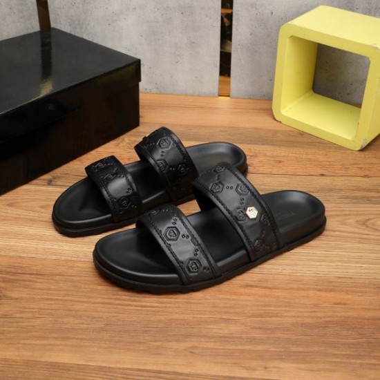 PHILIPP PLEIN フィリッププレイン セールお早めに 2024SS メンズ用 サンダル PHILIPP PLEIN フィリッププレイン セールお早めに 2024SS メンズ用 サンダル