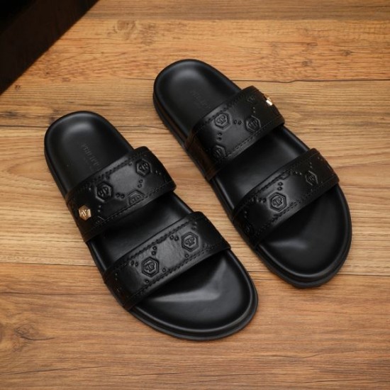 PHILIPP PLEIN フィリッププレイン セールお早めに 2024SS メンズ用 サンダル PHILIPP PLEIN フィリッププレイン セールお早めに 2024SS メンズ用 サンダル